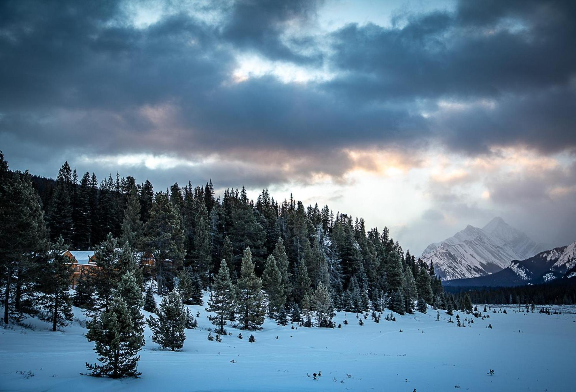 Mount Engadine Lodge Кананаскис-Вилледж Экстерьер фото